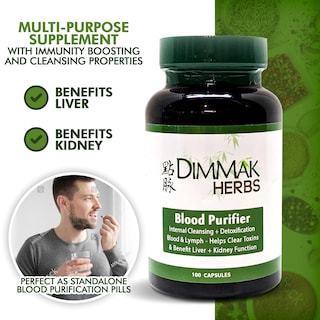 Foto 5 | Foto 5 | Suplemento Purificador De Sangre Dimmak Herbs 100 Cápsulas - Venta Internacional.