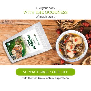 Foto 4 | Foto 4 | Suplemento Z Natural Foods Organic 7 Hongos 454 G - Venta Internacional.