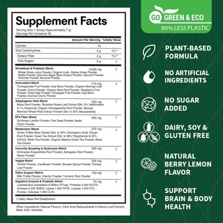 Foto 7 | Foto 7 | Super Greens Powder Vitacup So Good 50+ Superfood 150 G - Venta Internacional.