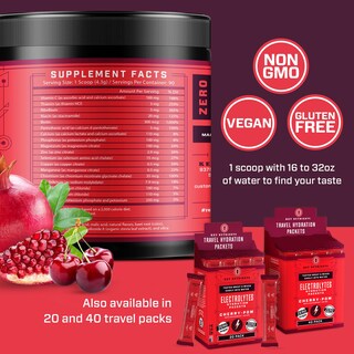 Foto 6 | Foto 6 | Electrolitos En Polvo Keynutrients Sin Calorías 90/40/20 Porciones - Venta Internacional.