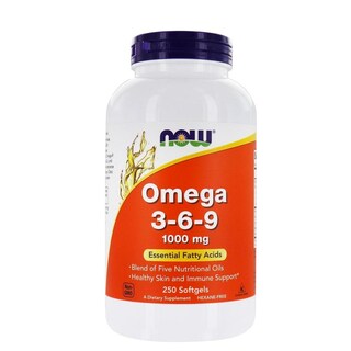 Foto 1 | Foto 1 | Omega 3, 6 Y 9 Vitaminas Now 1000mg 250 Softgels