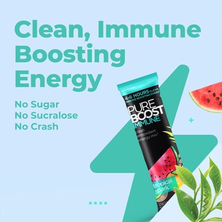 Foto 2 | Foto 2 | Mezcla De Bebidas Energéticas Pureboost Immune Con 28 Vitaminas Y Minerales - Venta Internacional.