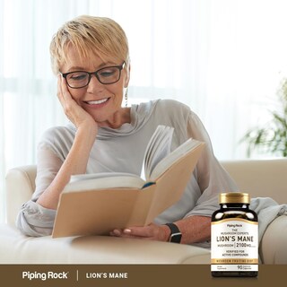 Foto 6 | Foto 6 | Cápsulas De Suplemento Piping Rock Lions Mane, 2100 Mg, 90 Unidades - Venta Internacional.