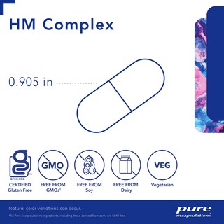 Foto 3 | Foto 3 | Suplemento Pure Encapsulations Hm Complex 90 Cápsulas - Venta Internacional.