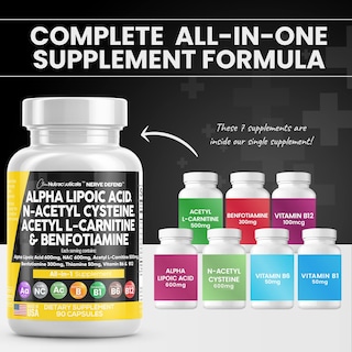 Foto 2 | Foto 2 | Supplement Clean Nutraceuticals Nerve Support 90 Cápsulas - Venta Internacional.