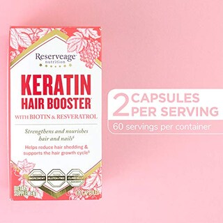 Foto 6 | Foto 6 | Suplemento Reserveage Keratin Hair Booster 120 Cápsulas - Venta Internacional.