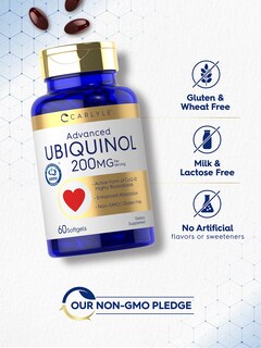 Foto 4 | Foto 4 | Suplemento Carlyle Ubiquinol 200 Mg 60 Cápsulas Blandas De Coq10 - Venta Internacional.