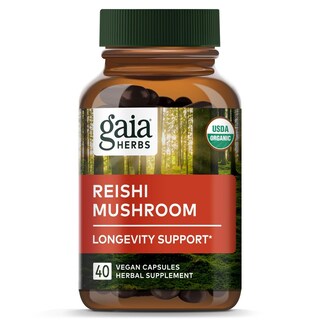 Foto 1 | Foto 1 | Suplemento Gaia Herbs Reishi Mushroom 40 Cápsulas Veganas - Venta Internacional.