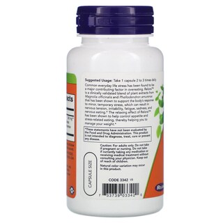 Foto 3 | Foto 3 | Supplement Now Foods Relora 300 Mg 60 Cápsulas Vegetarianas - Venta Internacional.