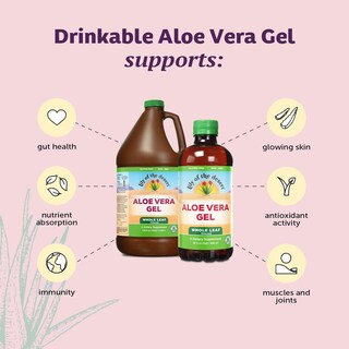 Foto 3 | Foto 3 | Suplemento En Gel De Aloe Vera Con Forma De Lirio Del Desierto, 3,78 Litros - Venta Internacional.