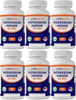 Foto 1 | Foto 1 | Suplemento Vitamático De Yoduro De Potasio 65 Mg 60 Comprimidos - Venta Internacional.