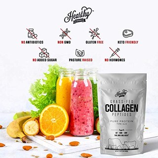 Foto 5 | Foto 5 | Colágeno En Polvo Hearthy Foods Pure Halal Tipo I Y Iii, 500 Ml - Venta Internacional.