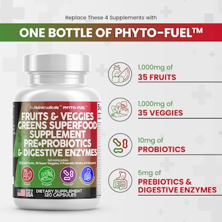 Foto 2 | Foto 2 | Supplement Clean Nutraceuticals, Frutas Y Verduras, 120 Cápsulas - Venta Internacional.