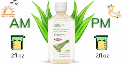 Foto 7 | Foto 7 | Jugo De Aloe Vera Aloecure, Sabor A Uva Orgánica Usda, 1 Litro - Venta Internacional.