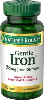 Foto 1 | Foto 1 | Suplemento Nature's Bounty Gentle Iron 28 Mg 90 Cápsulas X3 - Venta Internacional.