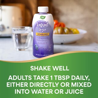 Foto 5 | Foto 5 | Suplemento Nature's Way Liquid Iron, 473 Ml, Sin Azúcar - Venta Internacional.