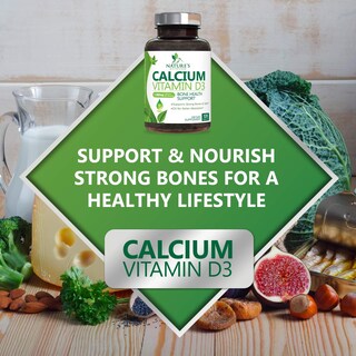 Foto 7 | Foto 7 | Suplemento De Calcio Nature's Nutrition 1200 Mg + Vitamina D3 - Venta Internacional.
