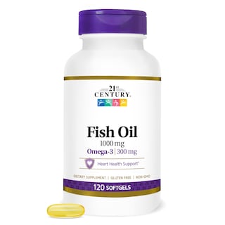 Foto 1 | Foto 1 | Suplemento En Cápsulas Blandas De Aceite De Pescado Del Siglo Xxi, 1000 Mg, 120 Unidades - Venta Internacional.