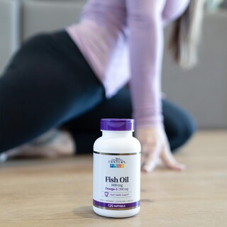 Foto 4 | Foto 4 | Suplemento En Cápsulas Blandas De Aceite De Pescado Del Siglo Xxi, 1000 Mg, 120 Unidades - Venta Internacional.