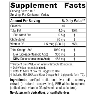 Foto 2 | Foto 2 | Suplemento Dha Para Bebés De Nordic Naturals, 120 Ml, Omega-3 Y Vitamina D3 - Venta Internacional.
