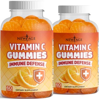 Foto 1 | Foto 1 | Gomitas De Vitamina C New Age Naranja Vegetarianas 250 Mg (120) - Venta Internacional.