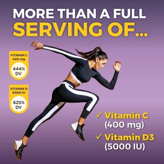 Foto 4 | Foto 4 | Suplemento Viva Naturals Sambucus Elderberry Con Zinc, Vitamina C - Venta Internacional.