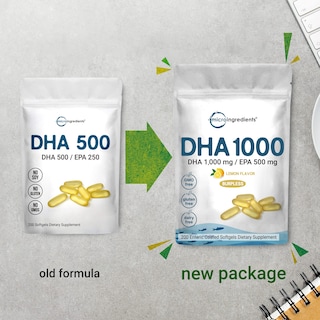 Foto 4 | Foto 4 | Suplementos: Microingredientes, Aceite De Pescado Omega 3, Dha, 1000 Mg - Venta Internacional.