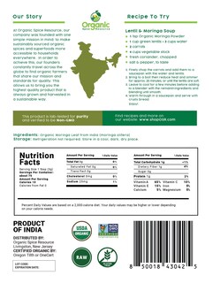 Foto 4 | Foto 4 | Especias Orgánicas En Polvo De Moringa 226 G Usda Organic - Venta Internacional.