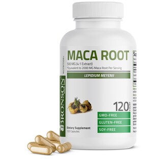 Foto 1 | Foto 1 | Suplemento Bronson Maca Root 120 Cápsulas Vegetarianas - Venta Internacional.