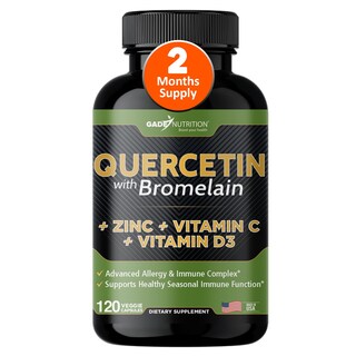 Foto 1 | Foto 1 | Suplemento De Quercetina De Gade Nutrition 500 Mg Con Vitamina C Y Zinc - Venta Internacional.