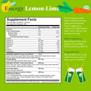 Foto 4 | Foto 4 | Suplementa Amazing Grass Green Superfood Energy, 100 Porciones - Venta Internacional.