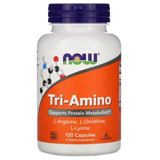 Foto 1 | Foto 1 | Aminoácidos Now Tri-amino 120 Cápsulas