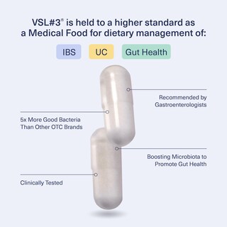 Foto 3 | Foto 3 | Probiotic Vsl #3 Medical Food Health Digestive 112.5 B Cfu - Venta Internacional.