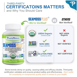 Foto 4 | Foto 4 | Suplemento Power By Naturals Sea Moss Plus 60 Cápsulas X2 - Venta Internacional.