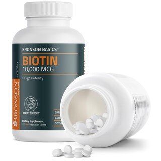 Foto 6 | Foto 6 | Suplemento Bronson Biotina De 10,000 Mcg Para Cabello, Piel Y Uñas - Venta Internacional.
