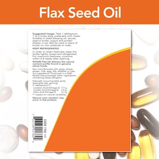 Foto 3 | Foto 3 | Aceite De Linaza Now Flaxseed Oil 355 Ml