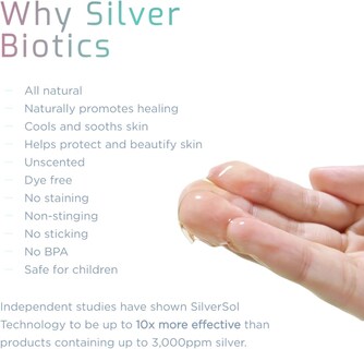Foto 5 | Foto 5 | Gel American Biotech Labs Silver Biotics, Plata Coloidal, 45 Ml - Venta Internacional.