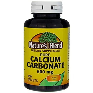 Foto 2 | Foto 2 | Suplemento Nature's Blend De Carbonato De Calcio Puro 600 Mg 100 Tabletas - Venta Internacional.