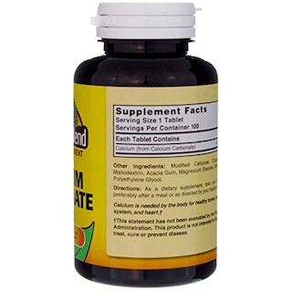 Foto 5 | Foto 5 | Suplemento Nature's Blend De Carbonato De Calcio Puro 600 Mg 100 Tabletas - Venta Internacional.