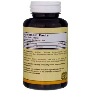 Foto 7 | Foto 7 | Suplemento Nature's Blend De Carbonato De Calcio Puro 600 Mg 100 Tabletas - Venta Internacional.