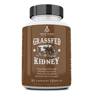 Foto 1 | Foto 1 | Suplemento Ancestral Supplements, Riñón De Res Alimentado Con Pasto, 3000 Mg - Venta Internacional.
