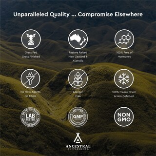 Foto 6 | Foto 6 | Suplemento Ancestral Supplements, Riñón De Res Alimentado Con Pasto, 3000 Mg - Venta Internacional.