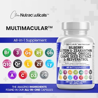Foto 6 | Foto 6 | Suplementos Clean Nutraceuticals Eye Health 60 Cápsulas - Venta Internacional.