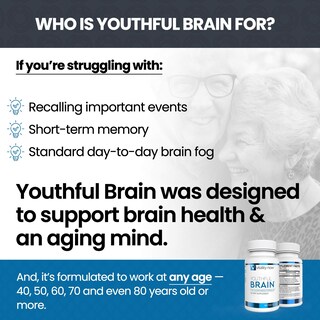 Foto 7 | Foto 7 | Supplement Vitality Now Youthful Brain Memory Support 60 Comprimidos - Venta Internacional.