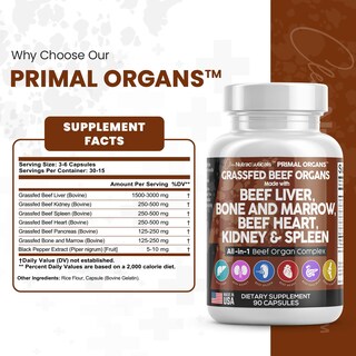 Foto 4 | Foto 4 | Suplemento Nutracéutico Limpio: Hígado De Res Alimentado Con Pasto, 3000 Mg - Venta Internacional.
