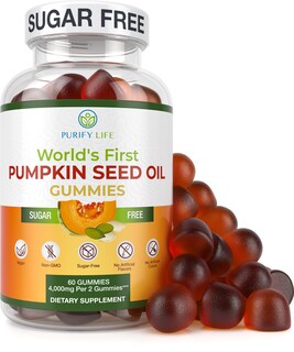 Foto 1 | Foto 1 | Gomitas De Aceite De Semillas De Calabaza Sin Azúcar Supplement Purify Life - Venta Internacional.