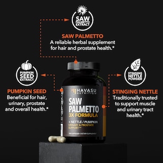 Foto 4 | Foto 4 | Suplemento Havasu Nutrition Saw Palmetto 3x Formula Para Hombres - Venta Internacional.