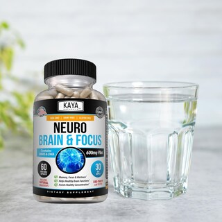 Foto 6 | Foto 6 | Suplemento Kaya Naturals Neuro Brain & Focus 60 Cápsulas - Venta Internacional.