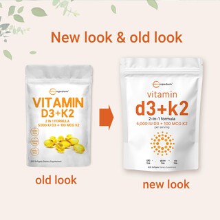 Foto 5 | Foto 5 | Suplemento De Microingredientes: Vitamina D3 5000 Ui + K2 300 Cápsulas Blandas - Venta Internacional.