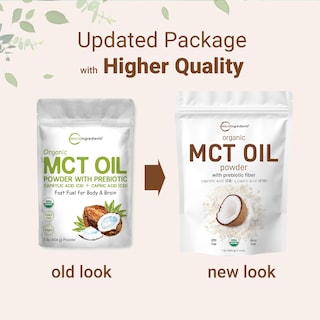 Foto 3 | Foto 3 | Microingredientes Orgánicos De Aceite Mct En Polvo, 454 G - Venta Internacional.